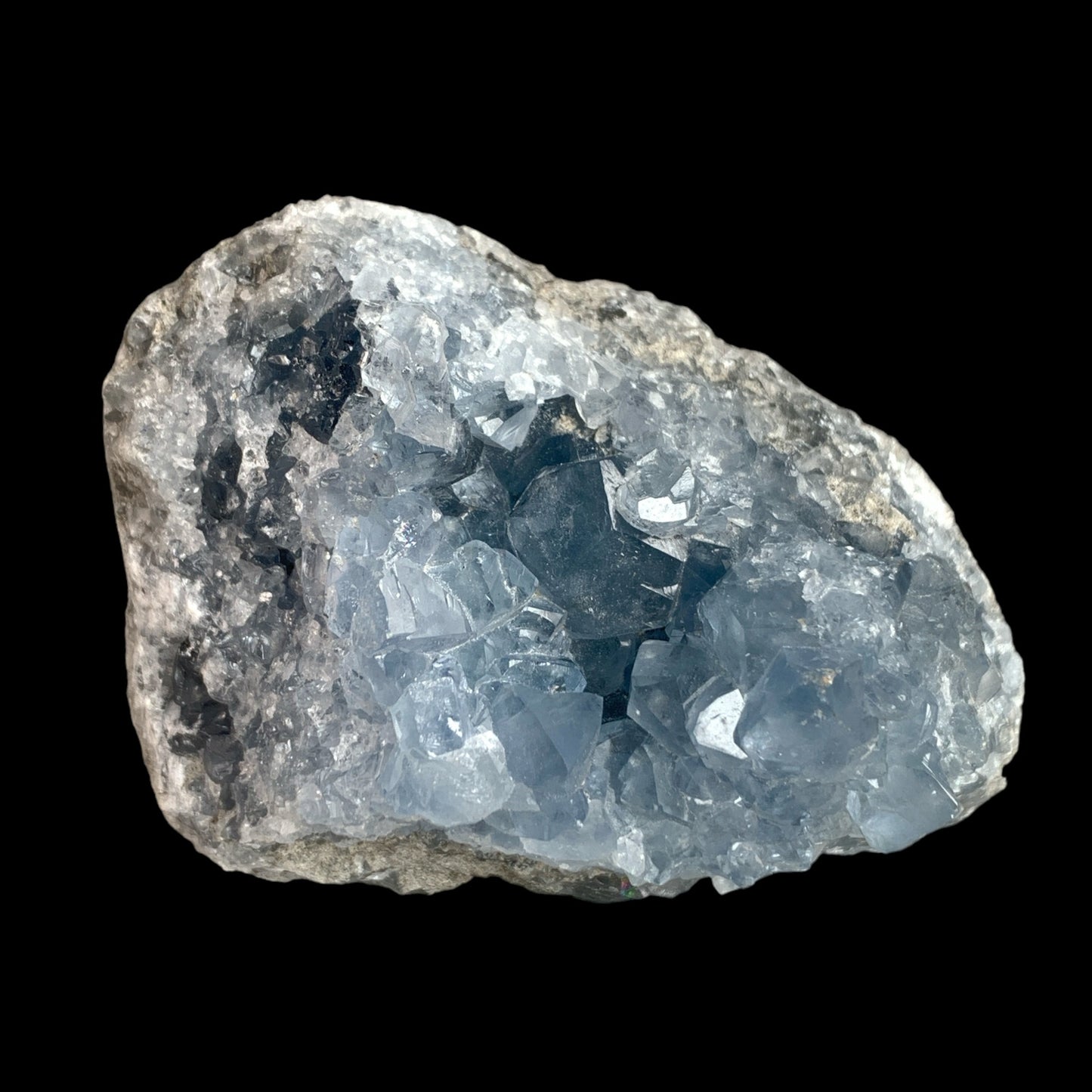 #1 Celestite Geode AAA Quality -329g - 3.25 x 2.25 inch - Madagascar