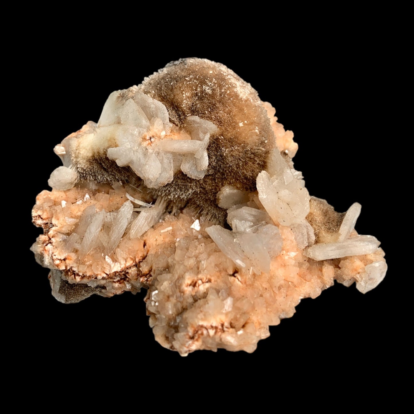 #1 Super Thomsonite With Stilbite - 124g - 3 inch - India - Specimen 2