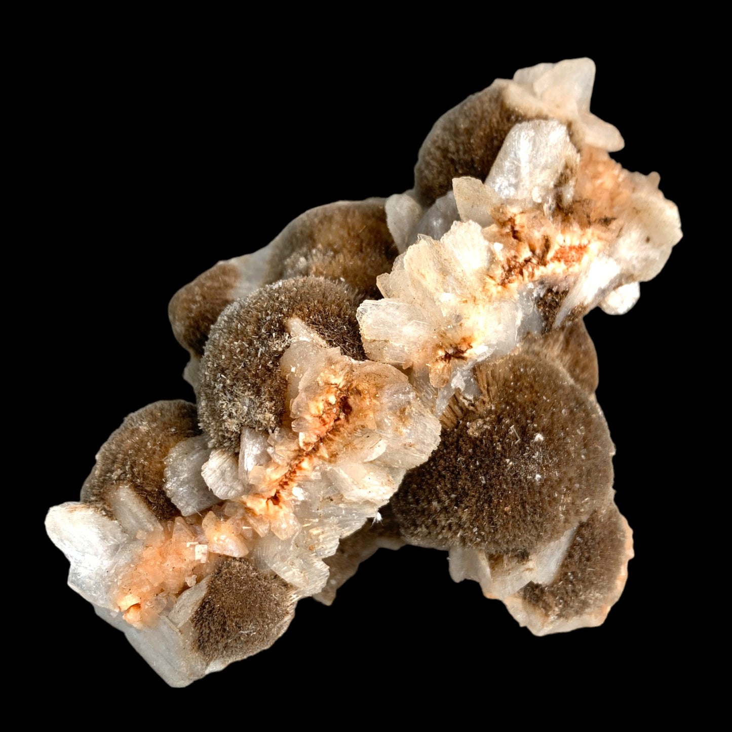 #1 Super Thomsonite With Stilbite - DOUBLE SIDED - 284g - 4 x 3.5 x 3 inch - India - Specimen 3