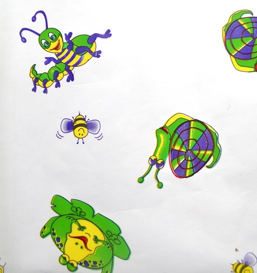 BUGS ON PARADE CELLO WRAP 40 x 100