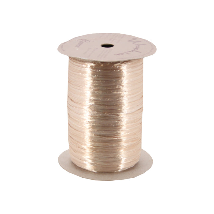 Raphia Rayon Perlé - Ivoire - 100 yards