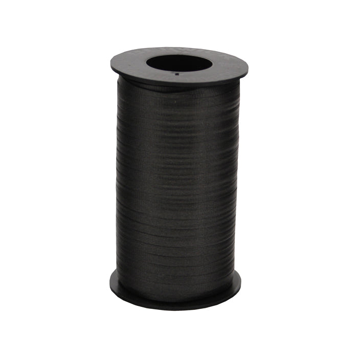 Reg. Curling Ribbon - Black - 3/16 inches x 500 yards