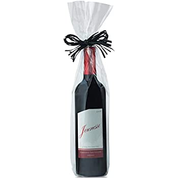 Pack of 100 7 x 20 inch - CELLO BAGS - CLEAR - Fits a 1 Liter + Bottle - 1.2 mil