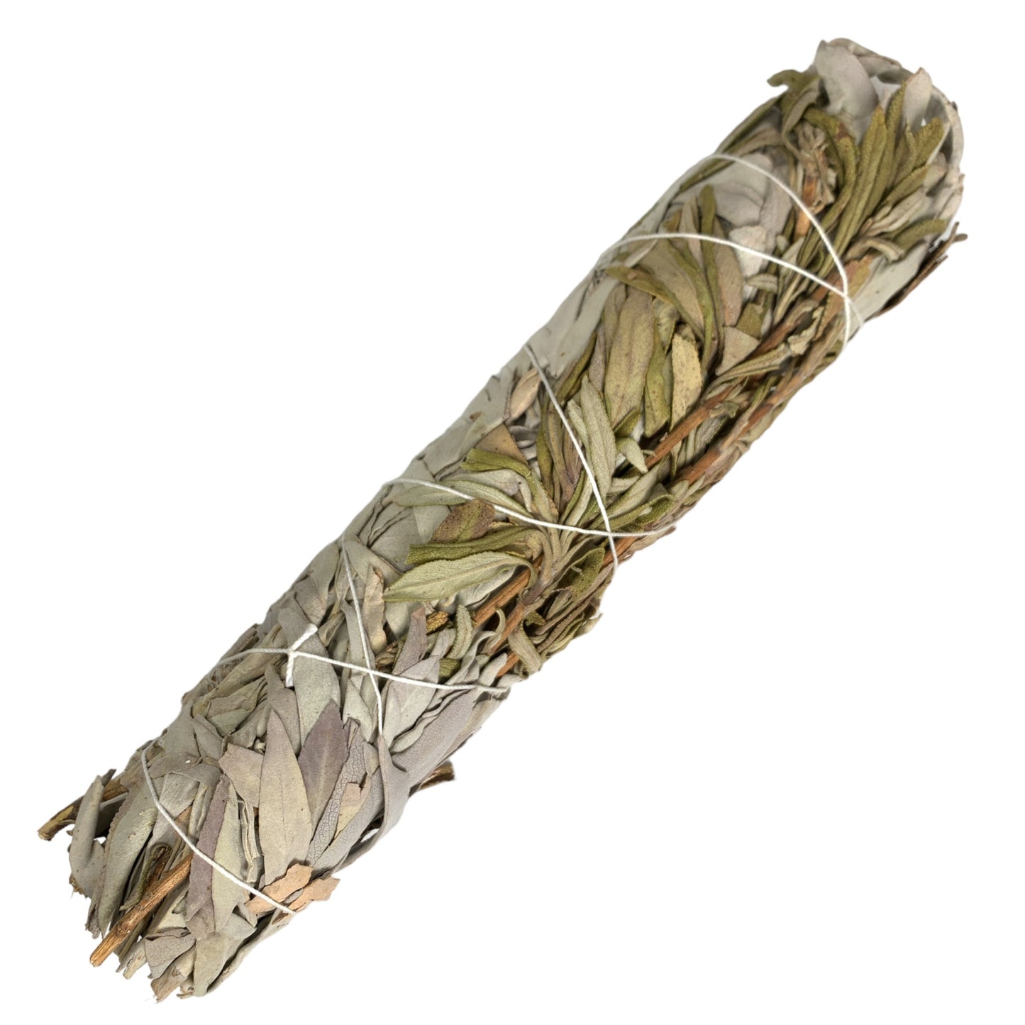 White Sage & Lavender - 8 inch - Smudge Stick Bundle Wand