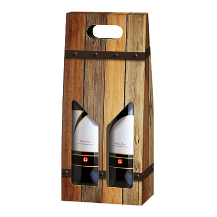 OAK - Rovere Design Porte-bouteilles à double vin 750 ml ONDULÉ (20 par caisse) NEW421