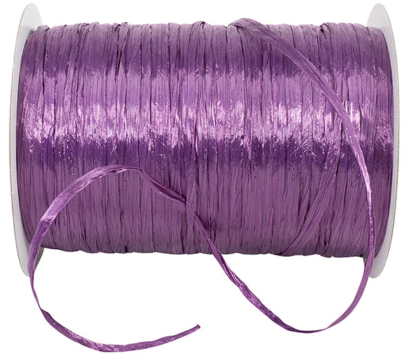 Raphia Rayon Perlé - Prune - 100 yards