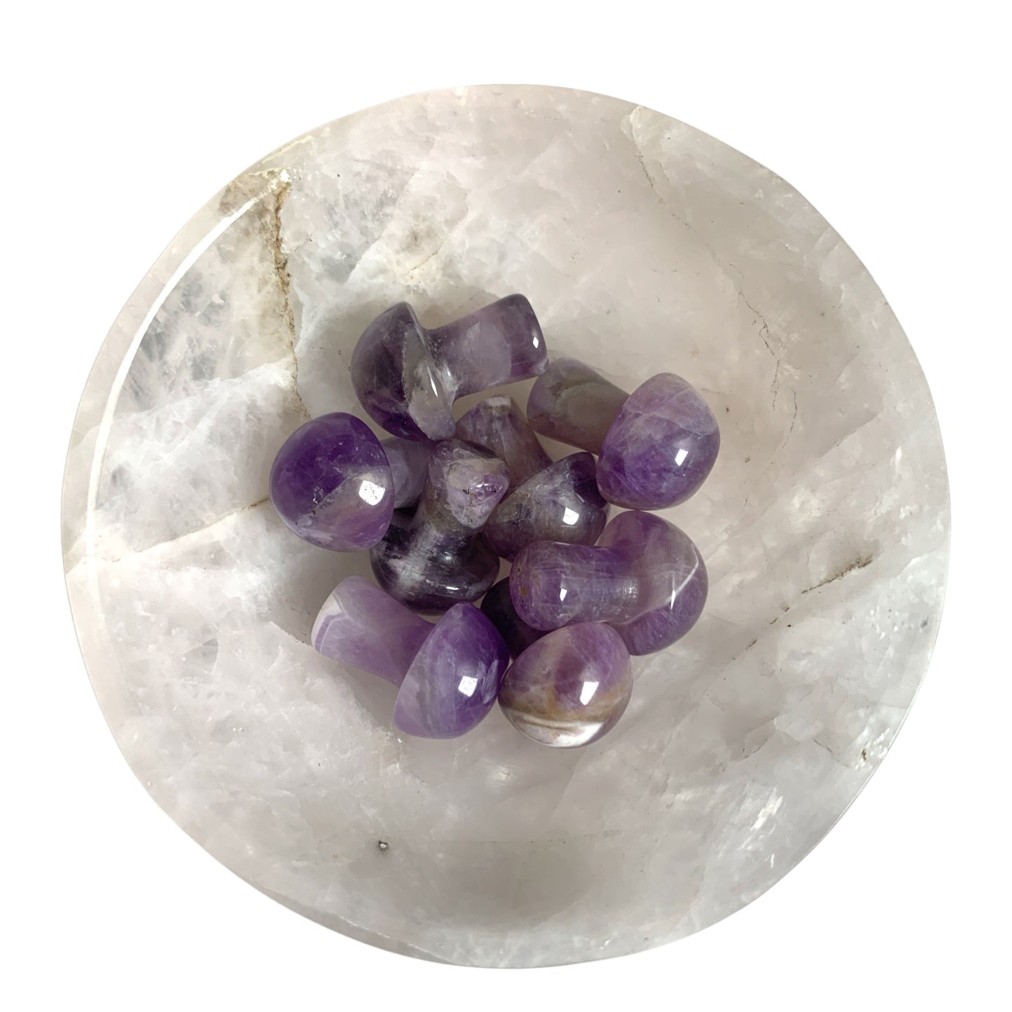 Amethyst Mushrooms - Mini 19-20 mm - Price Each - China - NEW622