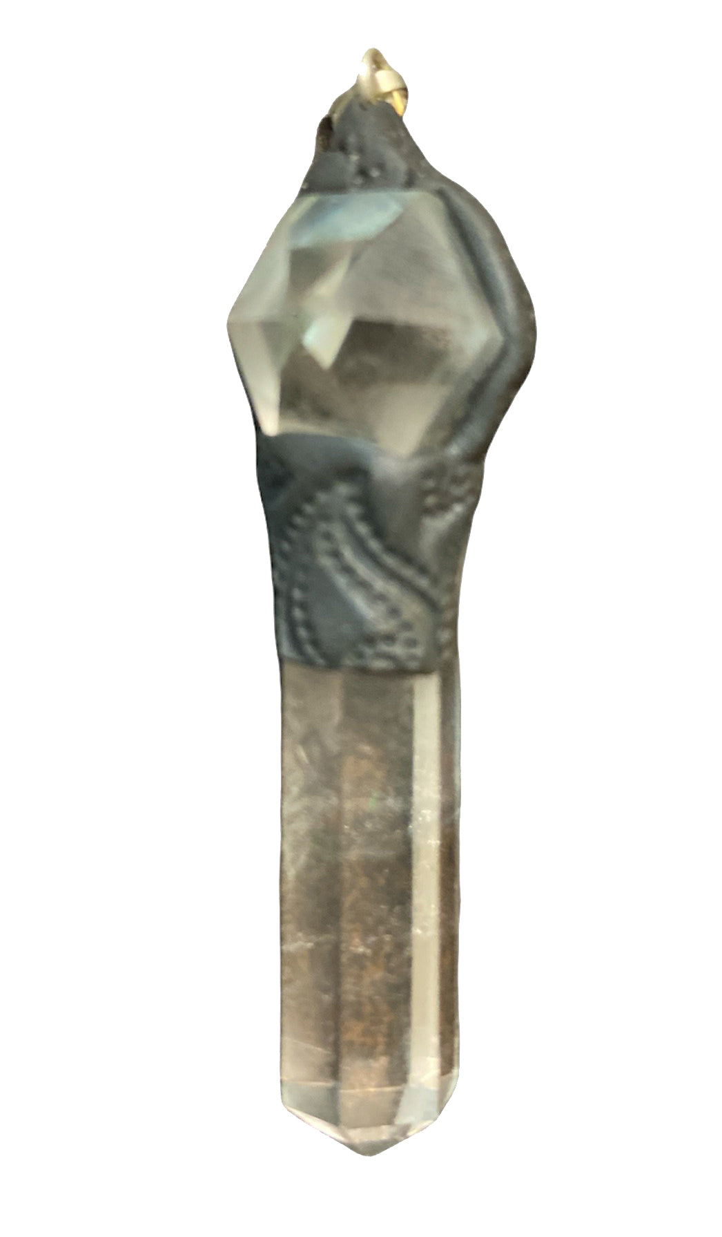 Pendentif TIBETAN Quartz Herkimer 2 pièces - 20g - NEW1021