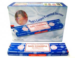 Satya - Box of 12 x 40 gram boxes of Incense Sticks - Nag Champa Satya
