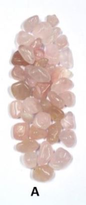 Rose Quartz Tumbled Stones - Medium 20 - 30 mm - Grade A - 1 lb. - Brazil - unconditional love - NEW122