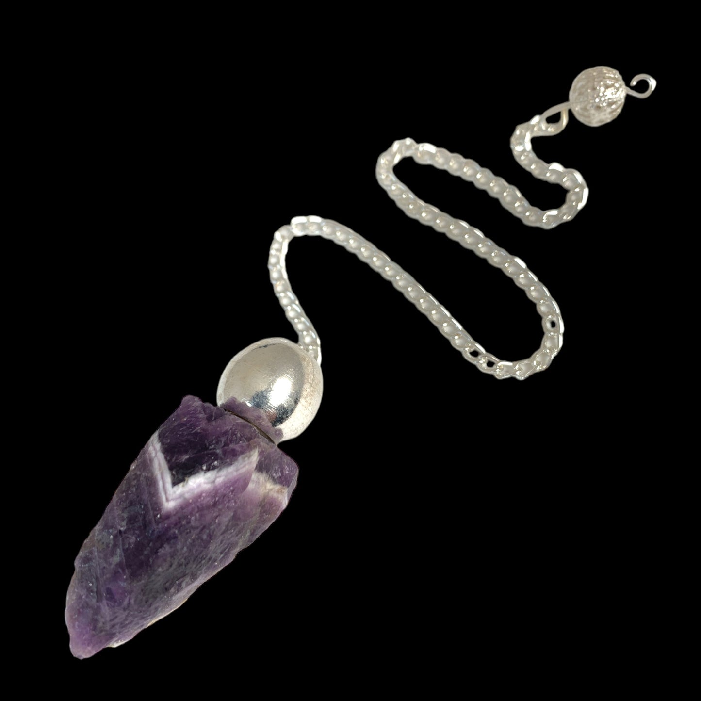Raw Amethyst Pendulum - 40-50mm - 20g - NEW422