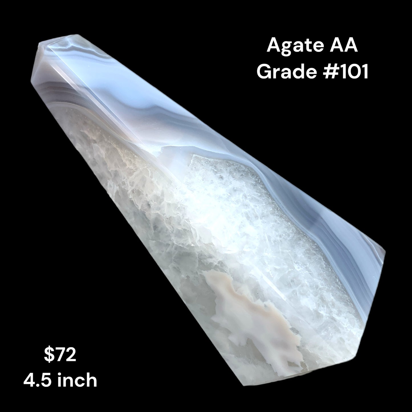 Agate - Obelisks - 4.5 inch - 255g AA Grade - Polished Towers