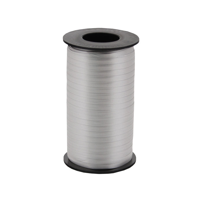 Reg. Curling Ribbon - Silver - 3/16 inches x 500 yards - Made in USA