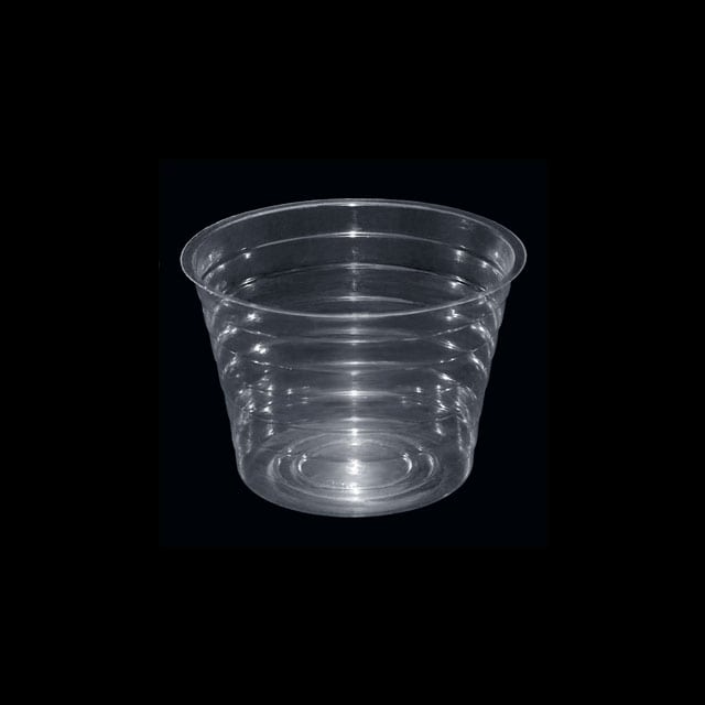 6 dia x 3.5 deep - CLEAR - ROUND - BASKET LINERS