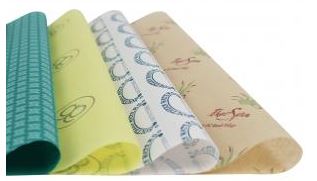 WHITE TISSUE PAPER 20 x 30 - Custom Print 1 Color