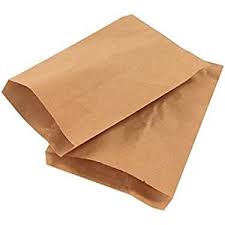 Natural Kraft - Notion Merchandise Flat Bags - 3-1/2 x 5-1/4 inch W x H