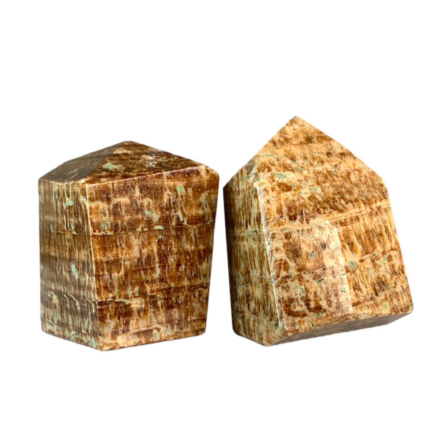 Pointes CHUNKY naturelles polies en aragonite - 45-55mm (8-10pcs par kg) - Prix par gramme - NEW1020