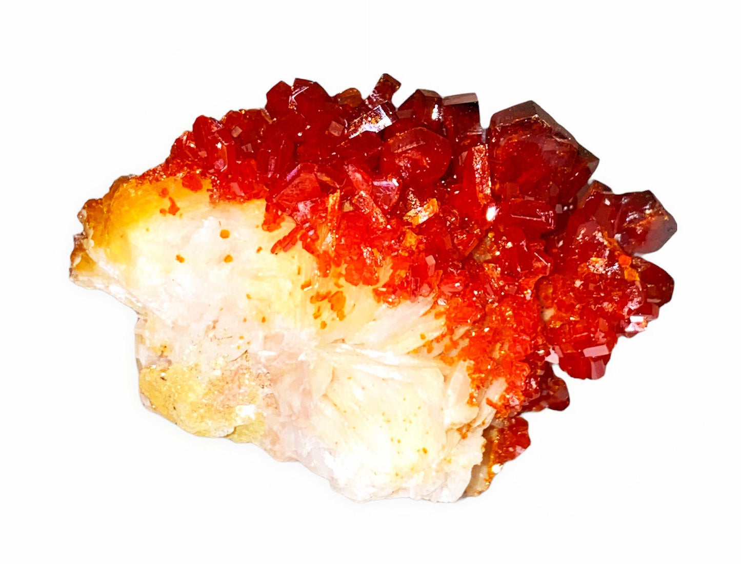 Vanadinite SPECIMEN AAA - Petit 55x38mm - 107,2 grammes - Maroc - NEW822