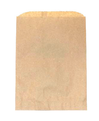 Natural Kraft - Notion Merchandise Flat Bags - 12 x 15 inch W x H