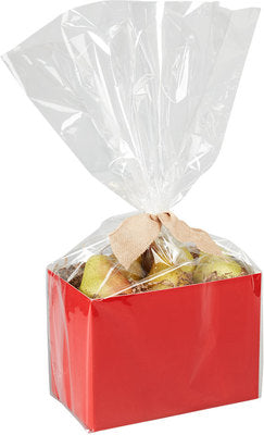 PK/50 SACS PLATS CELLO - 17 x 27 pouces - CLAIR 1.2mil - Convient à Medium BoxCo