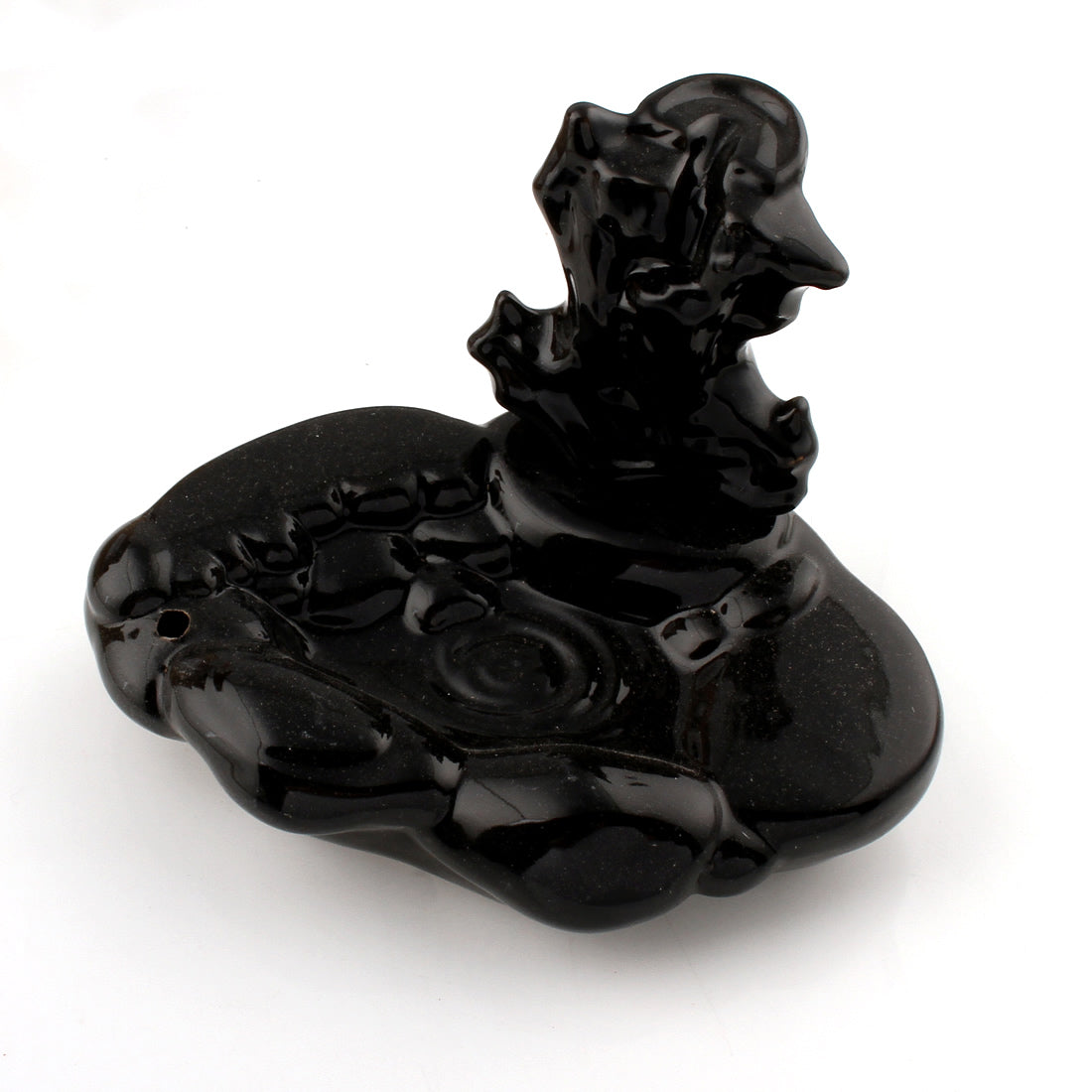 Porcelain Backflow Incense Holder - Waterfall