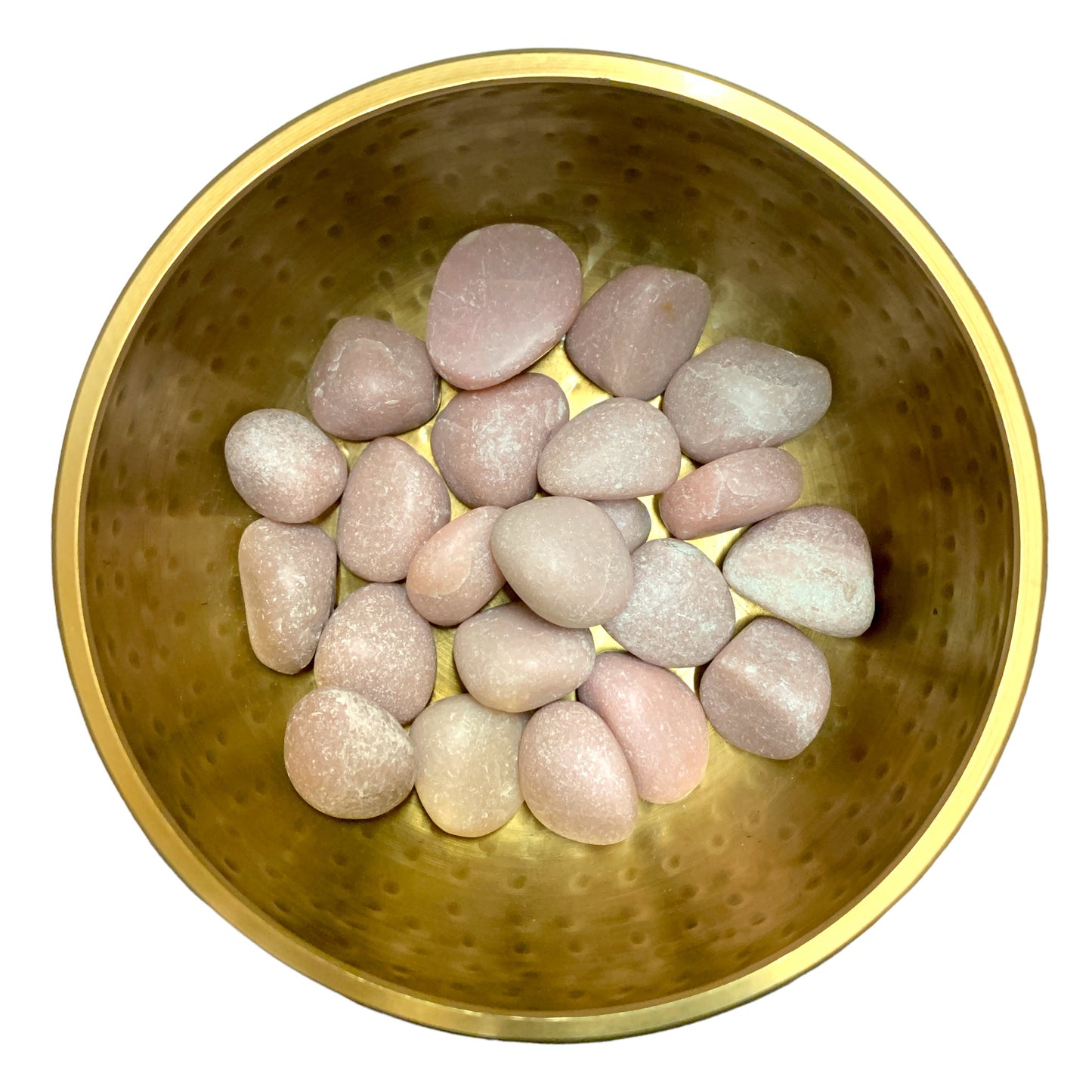 OPALE ROSE Pierres roulées arrondies - Moyenne 20-30mm - 1 lb. - Chine