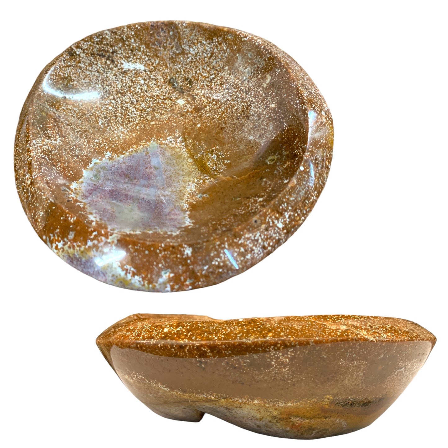Ocean Jasper - STONE DISH - 14-16cm - China - NEW822