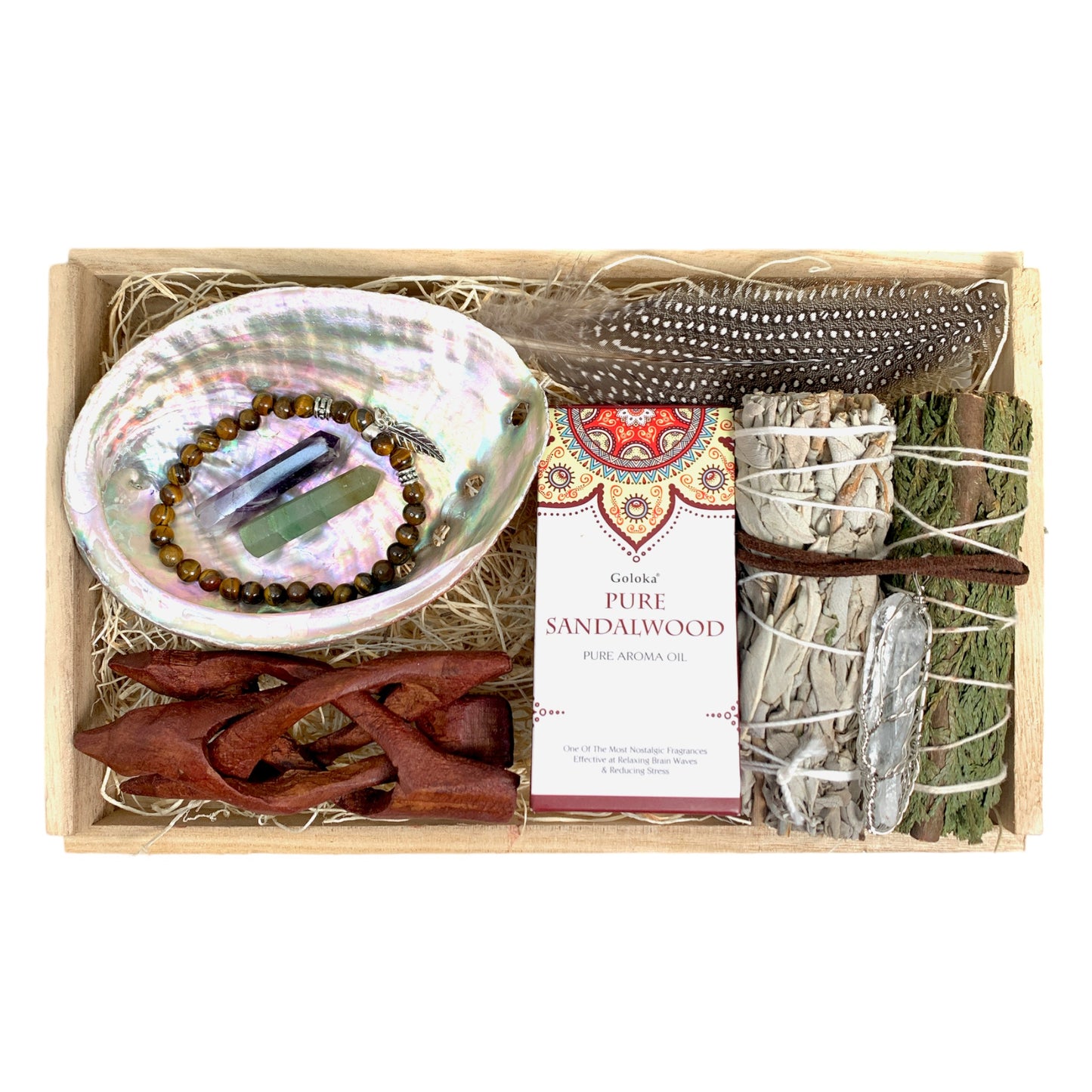 #1 BC Crystal Smudge Kit Gift Set - Medium - NEW723