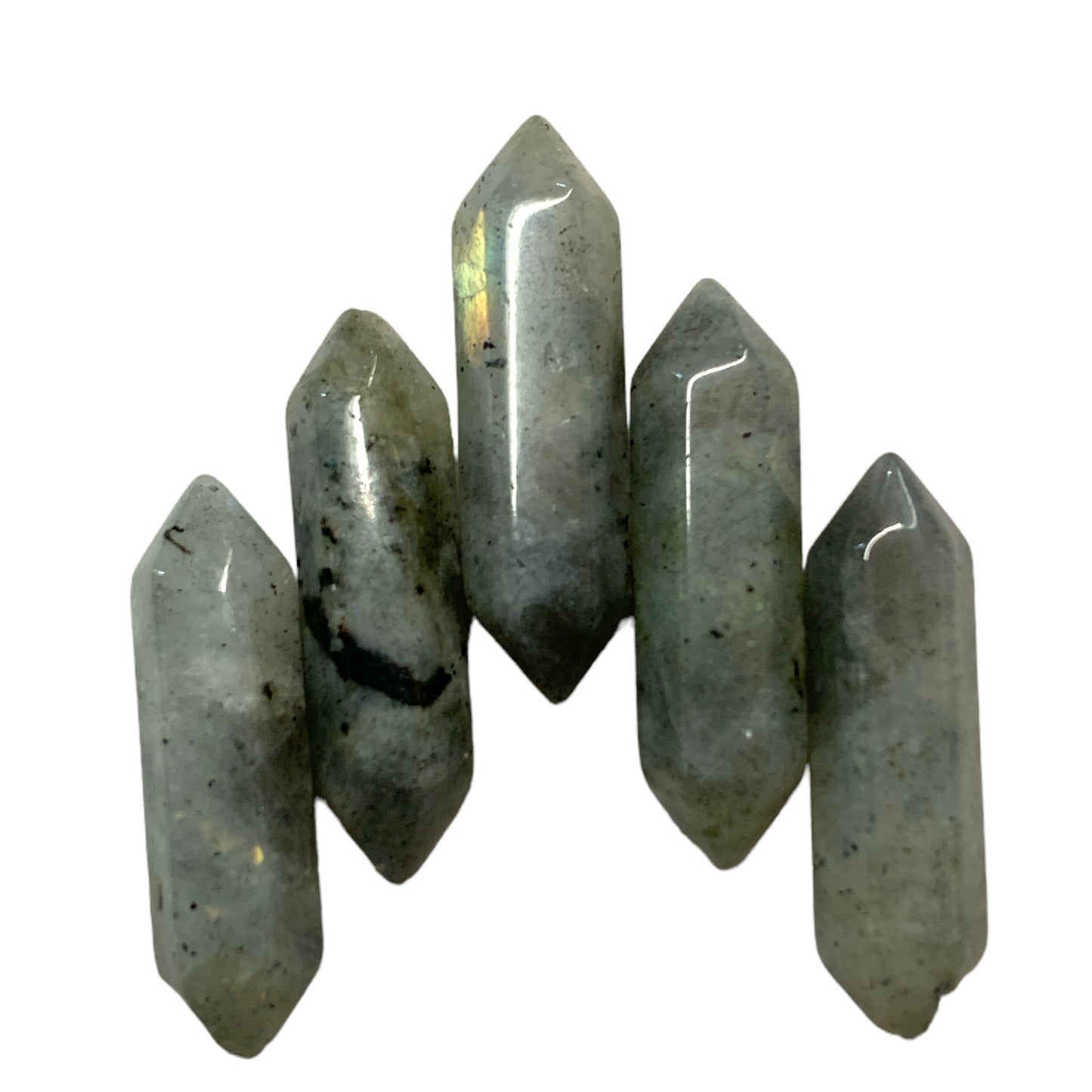 Labradorite - 30-33mm - Double Terminated Pencil Points - China - order in 5's - NEW822