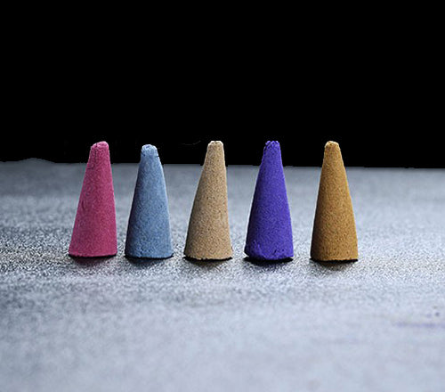 Incense Tower Cones - ROSE SCENT - Cone Size 30x15mm - 450 per Bag - NEW920