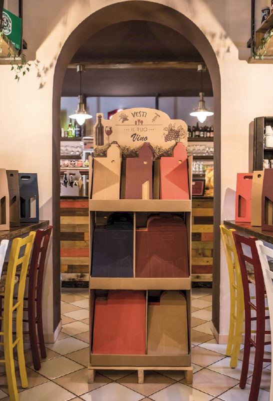 Wine Carrier Display Unit (Sold Pre-filled STOCK Cost EXTRA)