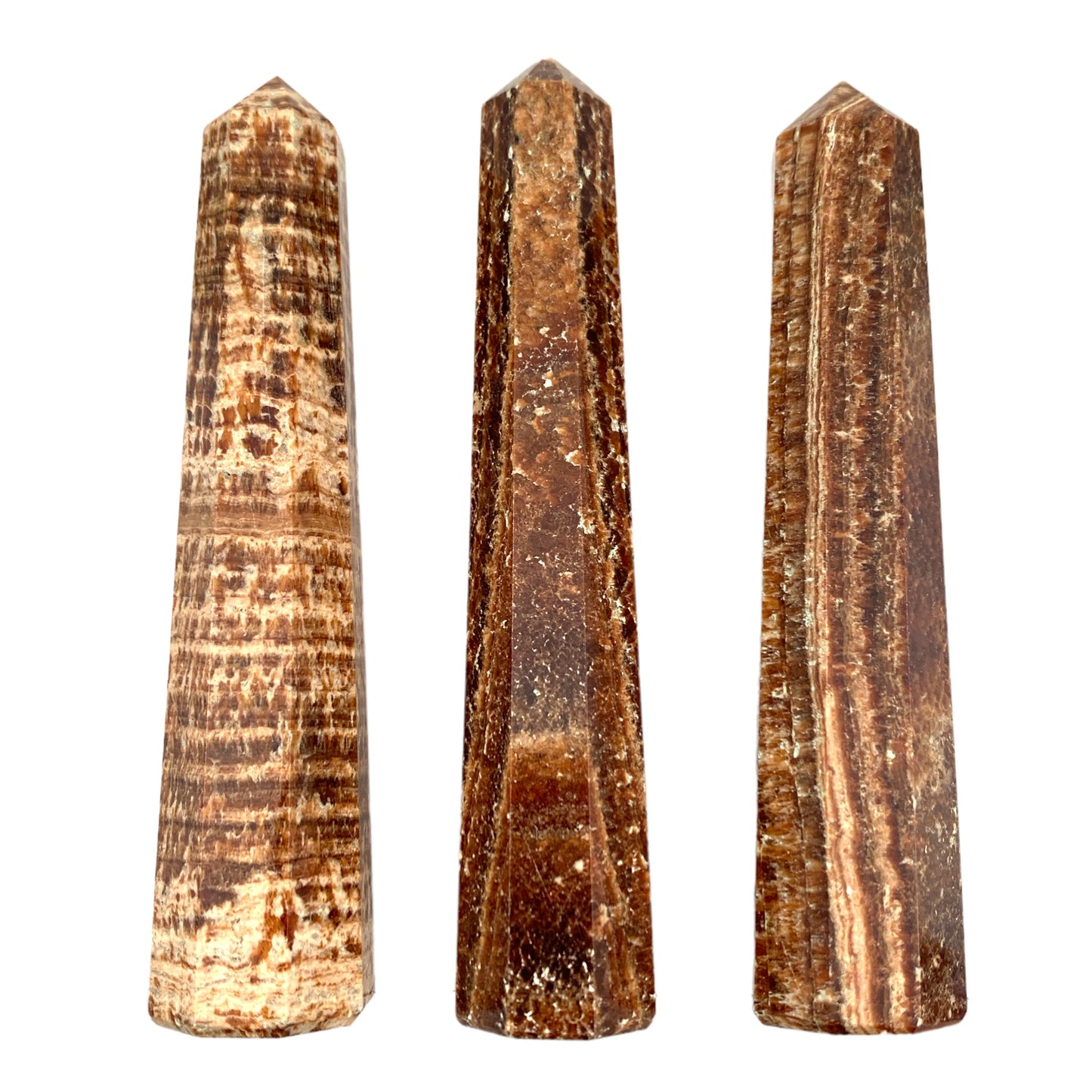 Aragonite - Polished Points - 3.5 to 5 inches - Price per gram - India