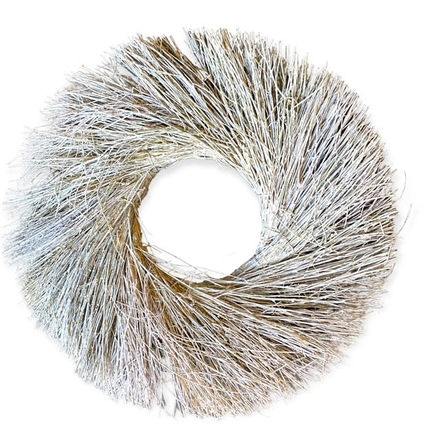 Birch Twig Wreath - White - 21 inch - Mexico