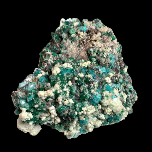 #1 Dolomite Rosasite with Malachite and Chrysocolla - 1897g - 7 x 5 inch - AAA Specimen 2 - Morocco