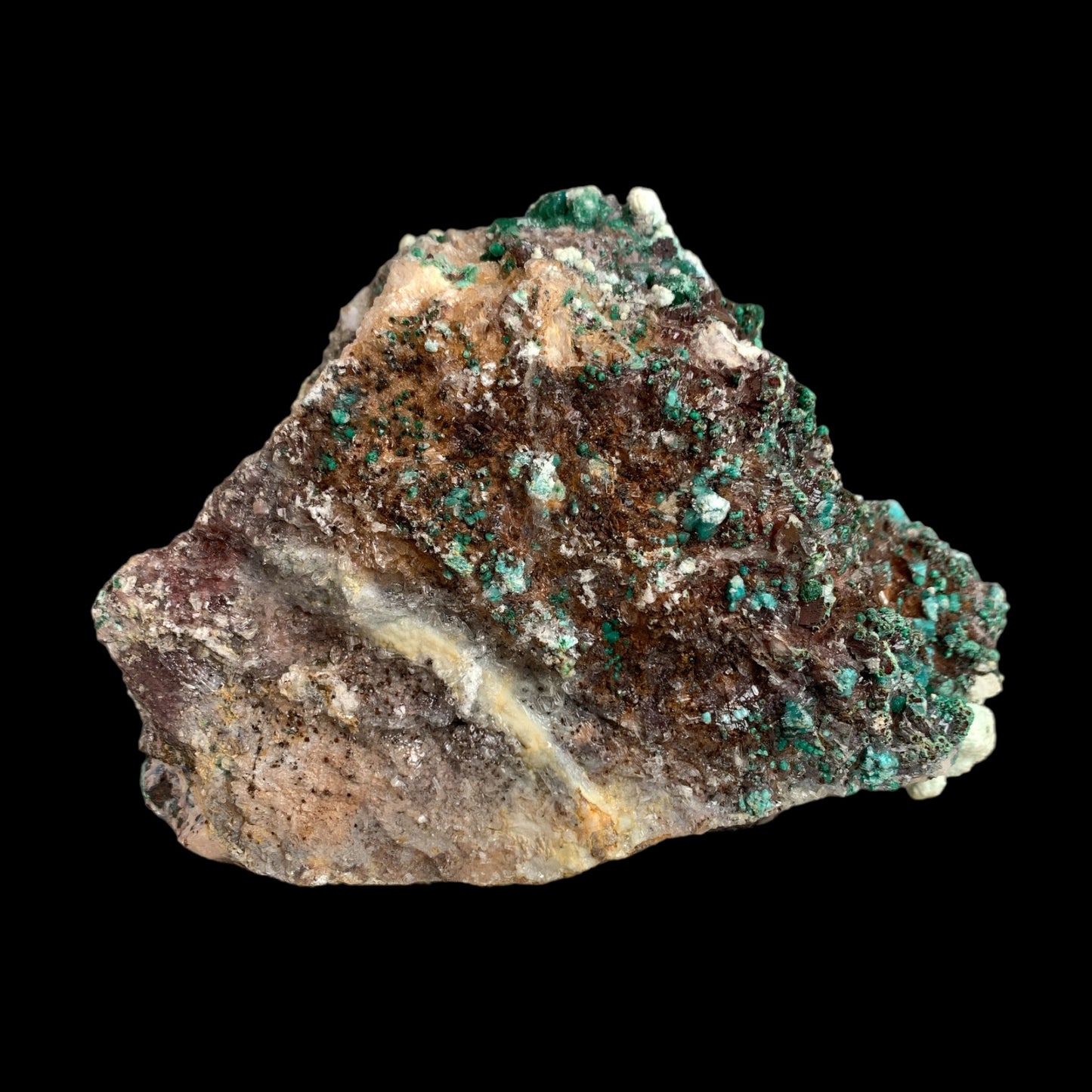 #1 Dolomite Rosasite with Malachite and Chrysocolla - 1897g - 7 x 5 inch - AAA Specimen 2 - Morocco