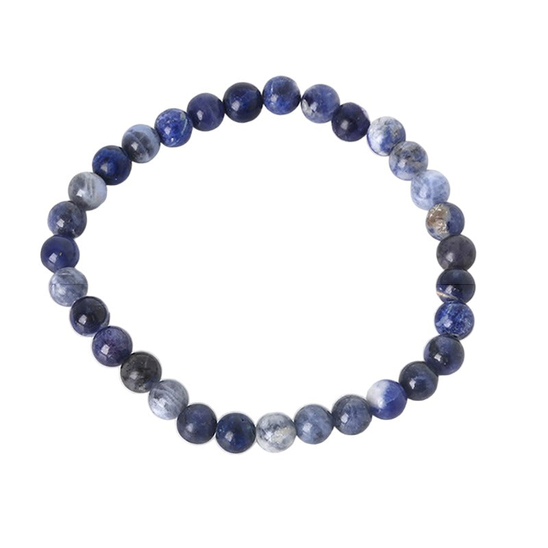 Sodalite Stretch Bracelet - 6mm Beads- China - NEW523