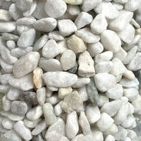 Crystal White Gravel 5-7 mm - 1460g Average - Small PB1 JAR