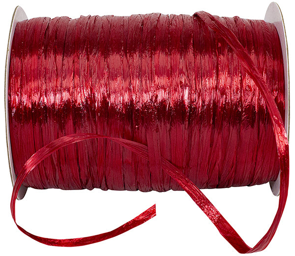 Raphia Rayon Perlé - Framboise - 100 yards