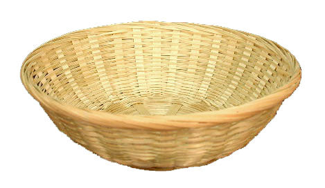 6 inch ROUND BAMBOO BUN BASKET