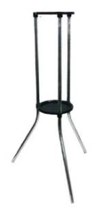 46 inch Event Flower Stand - Steel legs with Plastic Rings - NEW924