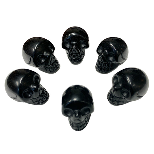 Skull Mini - Black Obsidian - 30-35mm Grams - China -