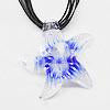 Lampwork Glass Starfish Pendant