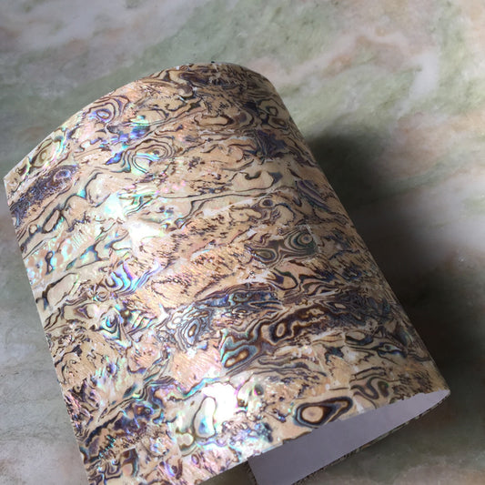 Abalone Shell Flexi Sheet Rectangle - Dos adhésif - Taille: 240x140mm - NEW222