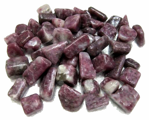 LEPIDOLITE Pierres Roulées 20 à 30mm - 500 Grammes (1.1 LB.) - Inde