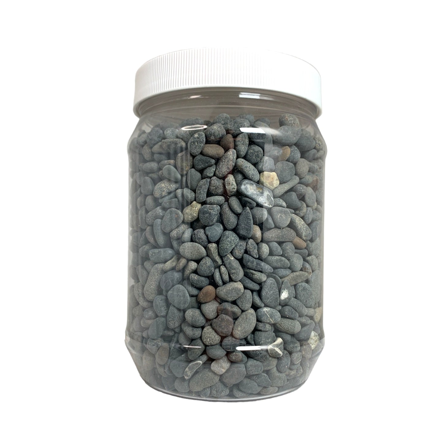 Grey Black Pebbles 7-9 MM  - 1575g Average - Small PB1 Jar
