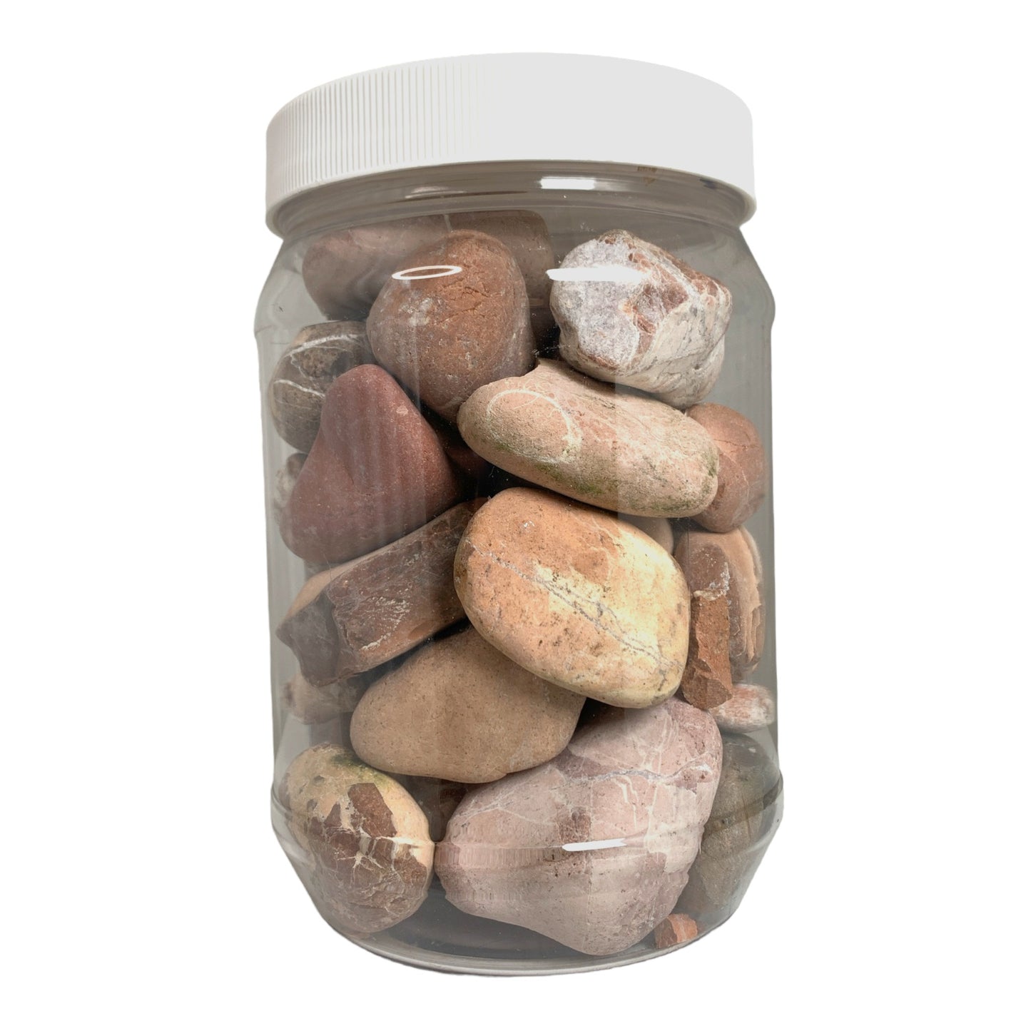 Maroon Pebbles 30-50 MM - Small PB1 JAR