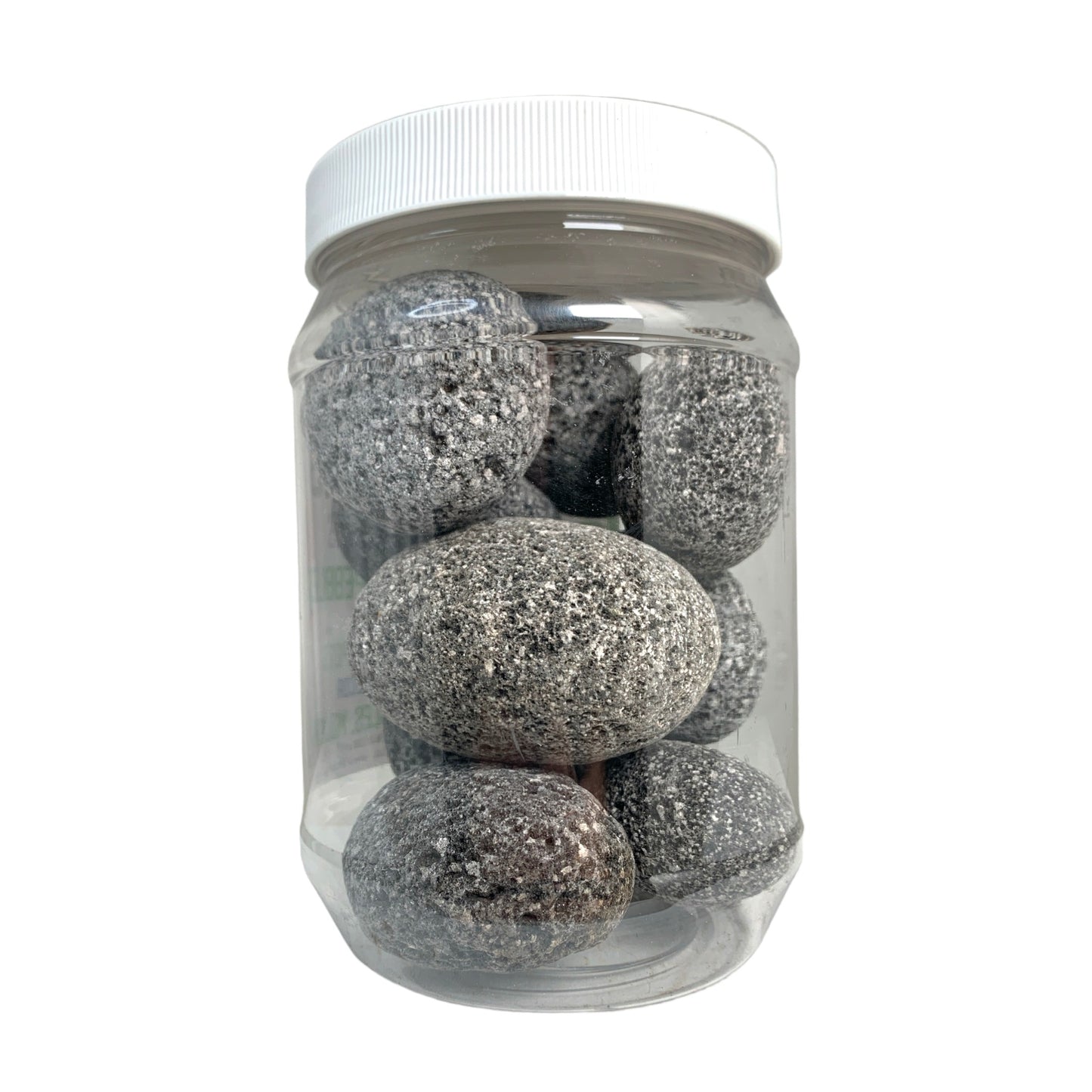 Black Lava Pebble 50 to 70 mm - Small PB1 JAR