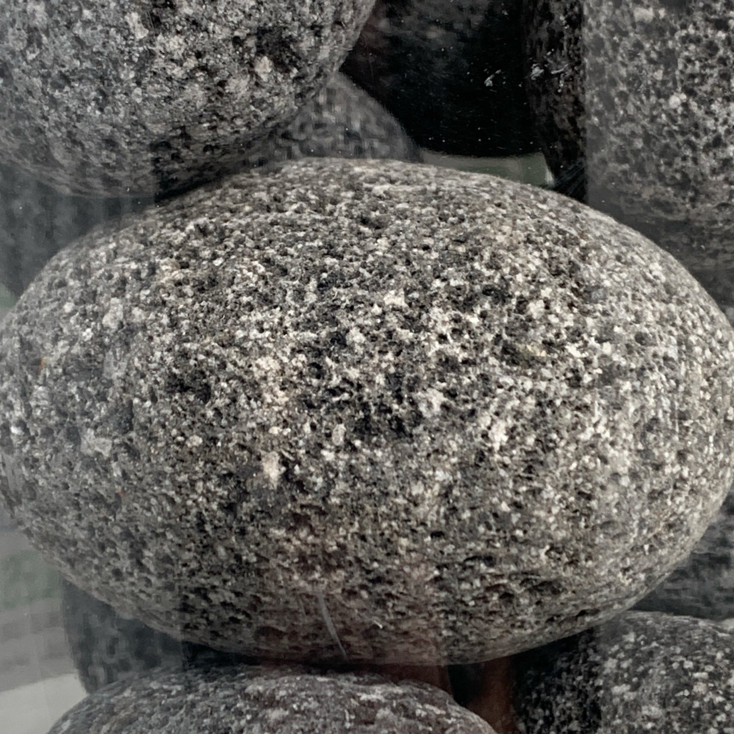 Black Lava Pebble 50 to 70 mm - Small PB1 JAR