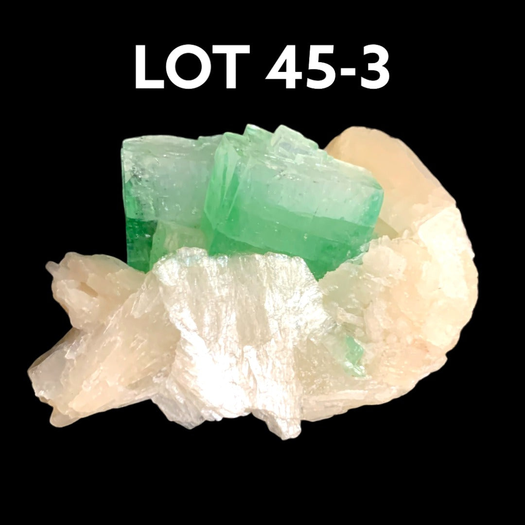 Green Apophyllite with Good Points SPECIMENS - India - Price by size and  quality (Make note of id# and put in order comments) CRYSTAL REQUEST - NEW1122