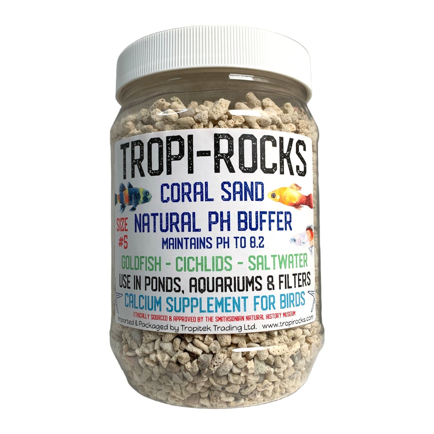 CALCIUM SAND #5 Medium - 900G Average - PB1 Jar